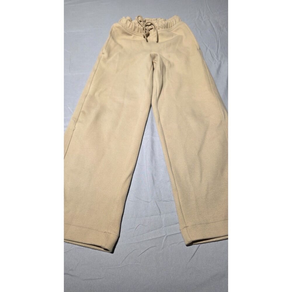 Girls Art Class Classic Fleece Joggers Tan Size Sm (6,7)